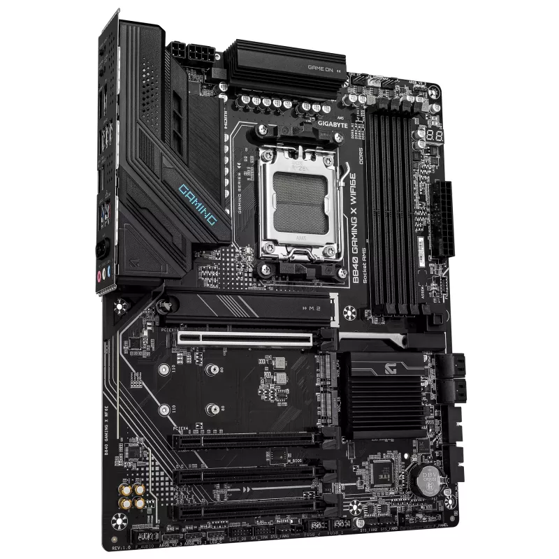 Motininė plokštė GIGABYTE B840 GAMING X WIFI6E, AMD B550, Socket AM5, ATX