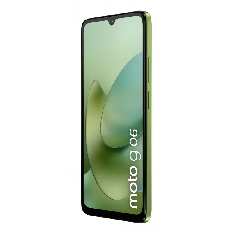 Motorola moto g06 17,5 cm (6,88 colio) dviejų SIM kortelių išmanusis telefonas Android 15 4G USB Type-C 4 GB 256 GB 5200 mAh Žalia