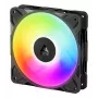 ARCTIC Freezer P12 Pro Reverse A-RGB 120 mm A-RGB - PWM ventiliatorius su kabelio dalikliu