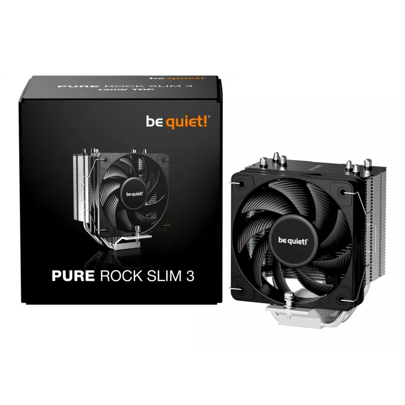 Aušintuvas procesoriui be quiet! Pure Rock Slim 3, 10 cm, sidabrinis