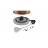 Bosch TWK4P439 elektrinis virdulys 1,7 L 2400 W juodas, auksinis