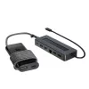 USB-C stotelė ir nešiojamojo kompiuterio įkroviklis HP 9H0H9AA#ABB kompaktiškas dizainas, universali jungtis