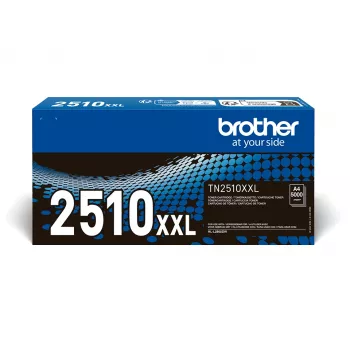 Kasetė su toneriu Brother TN2510XXL XXL juoda, 3000 puslapių, 1 vnt.