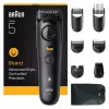Braun BeardTrimmer 5 BT5560 barzdos kirpimo mašinėlė, baterija, 40 lygių, 2 cm, šlapiam ir sausam naudojimui, juoda