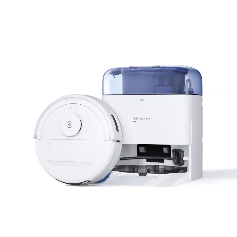 Ecovacs Deebot MINI Blue Blue, White – belaidis dulkių siurblys su šlapia valymo funkcija
