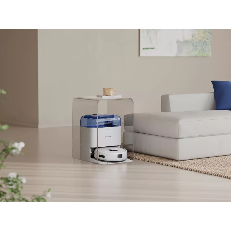 Ecovacs Deebot MINI Blue Blue, White – belaidis dulkių siurblys su šlapia valymo funkcija
