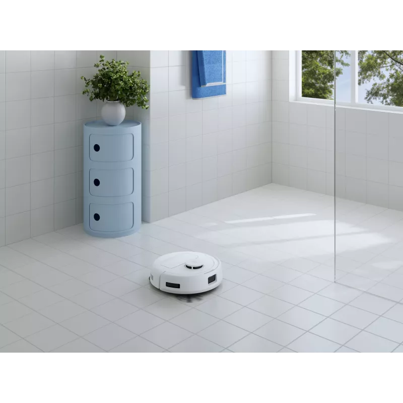 Ecovacs Deebot MINI Blue Blue, White – belaidis dulkių siurblys su šlapia valymo funkcija