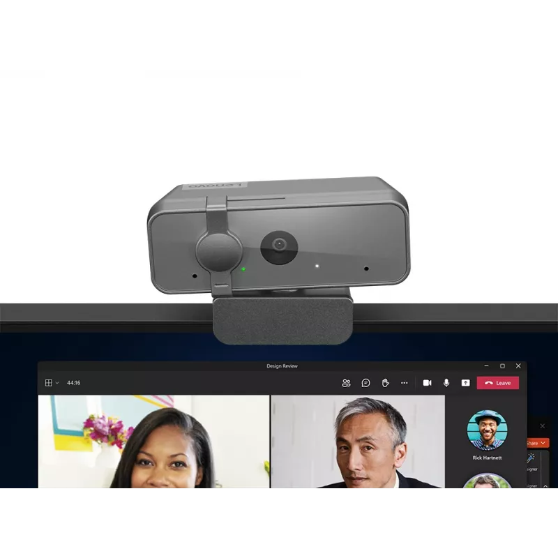 Lenovo GXC1S15023 internetinė kamera Full HD 1920x1080 pilka