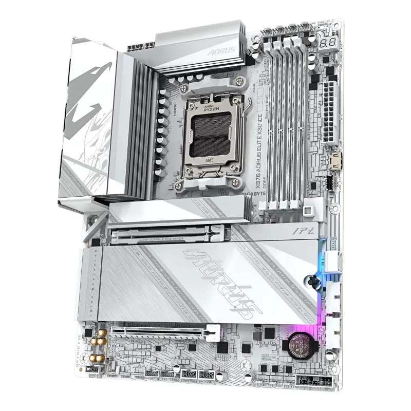 Motininė plokštė GIGABYTE X870 AORUS ELITE X3D ICE, AMD X870, Socket AM5, ATX