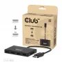 CLUB3D Quad DisplayPort™ Hub – 4 x 4K raiška @ 30Hz, MST palaikymas