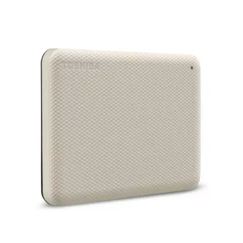 Toshiba Canvio Advanced 1TB USB 3.2 Gen 1 2,5 col. išorinis kietasis diskas (šviesiai smėlio spalvos)
