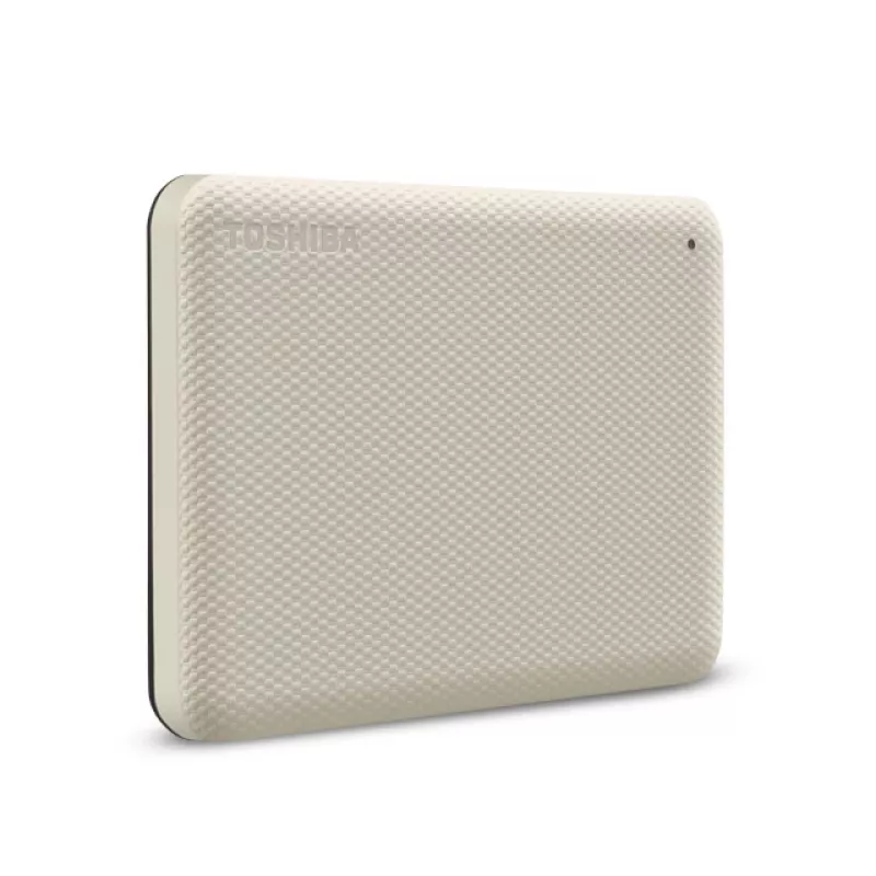 Toshiba Canvio Advanced 1TB USB 3.2 Gen 1 2,5 col. išorinis kietasis diskas (šviesiai smėlio spalvos)