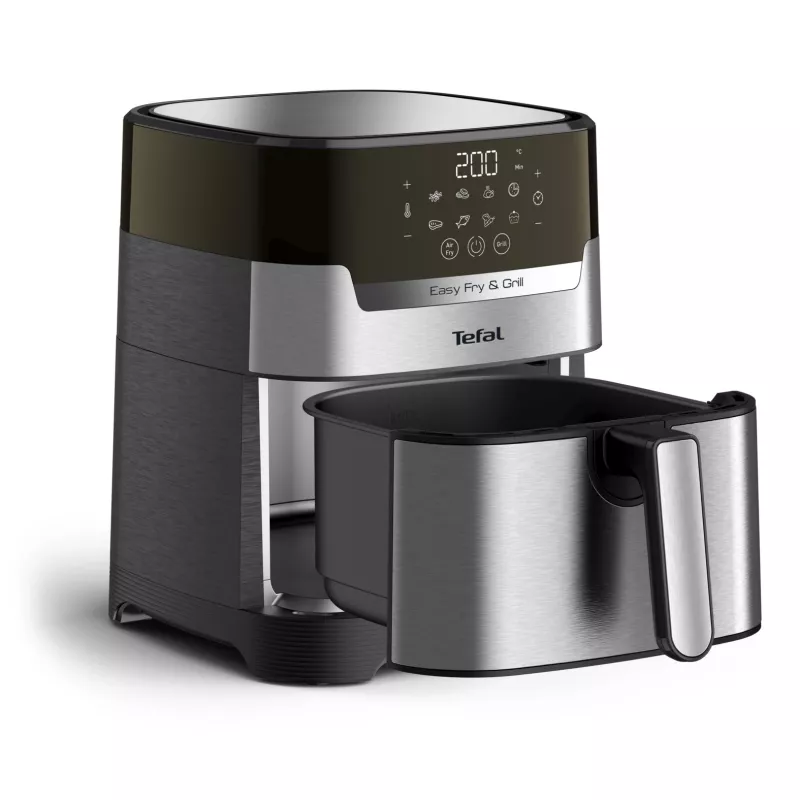 Tefal Easy Fry & Grill EY505D karšto oro gruzdintuvė 4.2 L 1550 W nerūdijantis plienas
