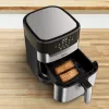 Tefal Easy Fry & Grill EY505D karšto oro gruzdintuvė 4.2 L 1550 W nerūdijantis plienas