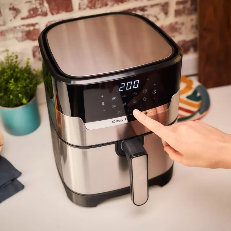 Tefal Easy Fry & Grill EY505D karšto oro gruzdintuvė 4.2 L 1550 W nerūdijantis plienas