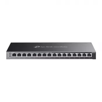 TP-Link Omada 16 prievadų Gigabit valdomas jungiklis su 8 PoE+ prievadais, L2/L2+, 19 inch stelažui
