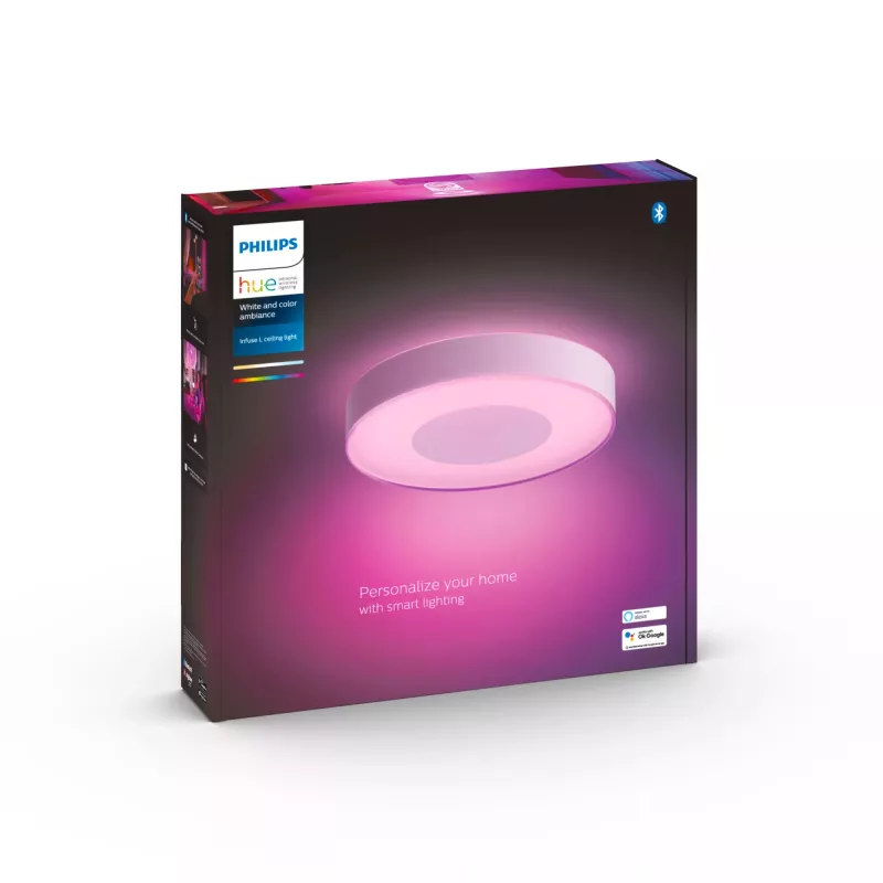 Philips Hue White and Colour Ambience Infuse didelis lubinis šviestuvas