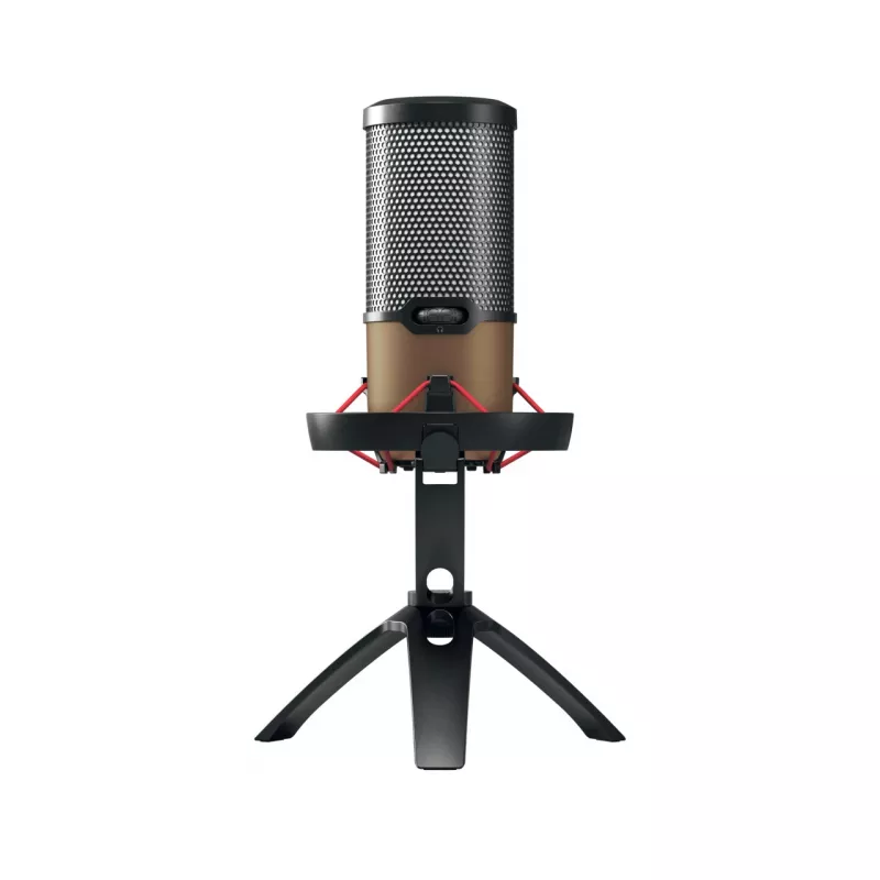 Stalinis mikrofonas CHERRY UM 9.0 PRO RGB, juodas, varinis