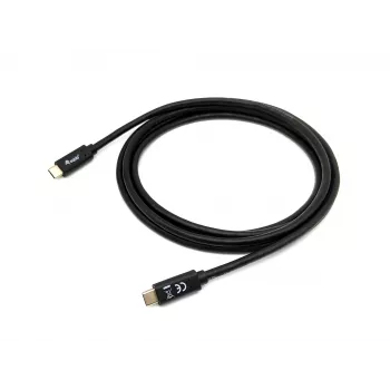 Equip USB 3.2 Gen 1x1 Type-C į C, M/M, 2,0 m, juodas