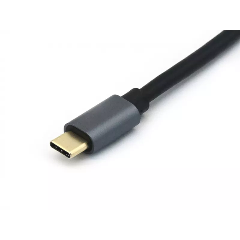 Equip USB 3.2 Gen 2x1 Type-C į C laidas, 1 m, 5A, juodas