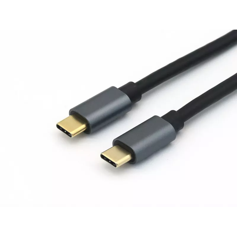Equip USB 3.2 Gen 2x1 Type-C į C laidas, 1 m, 5A, juodas