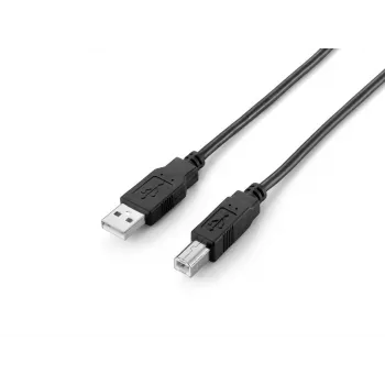 Equip USB 2.0 tipo A į tipo B laidas, 2,0 m, juodas