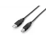 Equip USB 2.0 tipo A į tipo B laidas, 2,0 m, juodas