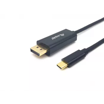 Equip USB-C į DisplayPort laidas, M/M, 3,0 m, 4K/60Hz