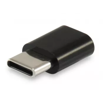 Equip USB Type C į Micro USB adapteris, USB C, Micro USB B, juodas