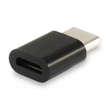 Equip USB Type C į Micro USB adapteris, USB C, Micro USB B, juodas