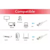 Pataisinis kabelis Equip Cat.6 S/FTP RJ-45 0,25 m Baltas