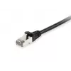 Equip Cat.6 S/FTP jungiamasis laidas, 15 m, juodas