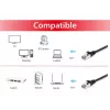 Equip Cat.6A S/FTP Patch Cable 2,0 m, juoda
