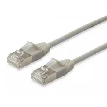 Tinklo kabelis Equip Cat.6A F/FTP Slim Patch RJ-45 2m Smėlinis