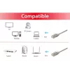 Equip Cat.6A F/FTP Slim Patch Cable, 3m, Smėlinė