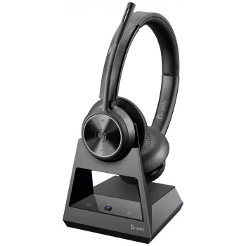 HP Poly Savi 7320 Office Stereo DECT 1880-1900 MHz ausinės, juodos