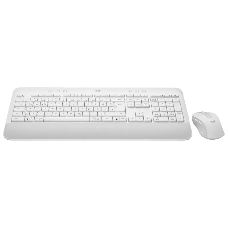 LOGITECH Signature MK650 Combo For Business – belaidė klaviatūra ir pelė – Offwhite – QWERTZ Deutsch