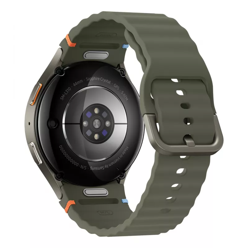 Samsung Galaxy Watch7 3.81 cm (1.5 colio) AMOLED 44 mm Skaitmeninis 480 x 480 pikselių Liečiamas ekranas Žalias Wi-Fi GPS (palydovas)