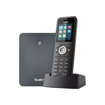 IP telefonas Yealink W79P juodas 20 linijų TFT Wi-Fi
