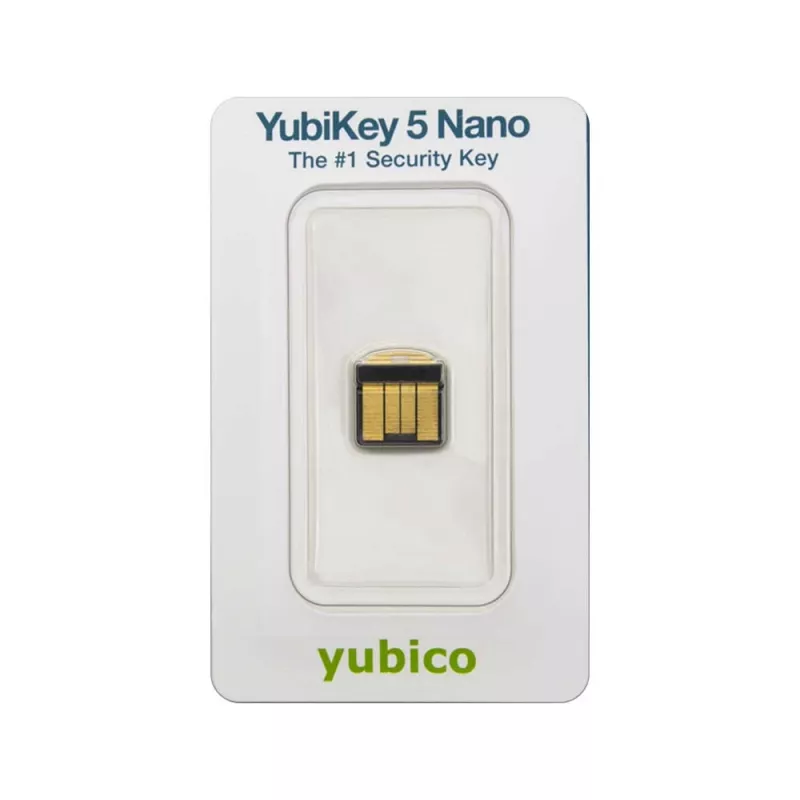 Raktas Yubico YubiKey 5 Nano