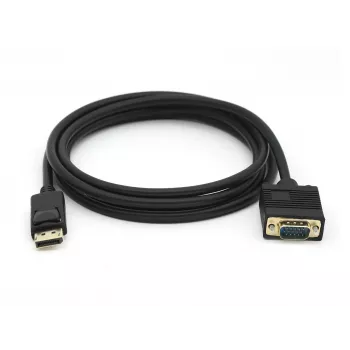 Equip DisplayPort (vyriškas) į VGA HD15 (vyriškas) laidas, 2 m