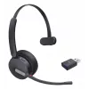 Yealink WH64 Hybrid Mono Teams Belaidis Ausinių Rinkinys DECT/Bluetooth Juoda
