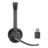 Yealink WH64 Hybrid Dual Teams belaidė ausinė DECT+Bluetooth, juoda, skirta biurui ir kontaktų centrui