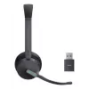 Yealink WH64 Hybrid Dual Teams belaidė ausinė DECT+Bluetooth, juoda, skirta biurui ir kontaktų centrui