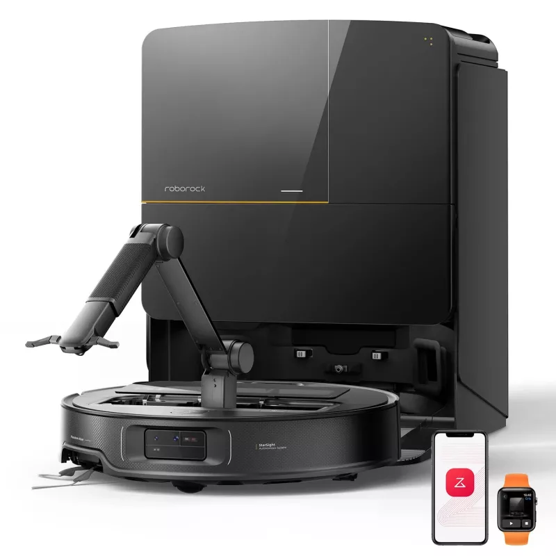 Roborock Saros Z70 0,18 L Juodas