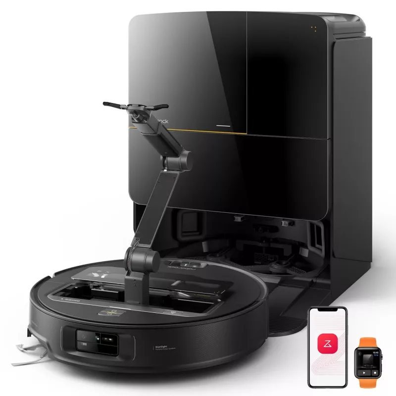 Roborock Saros Z70 0,18 L Juodas