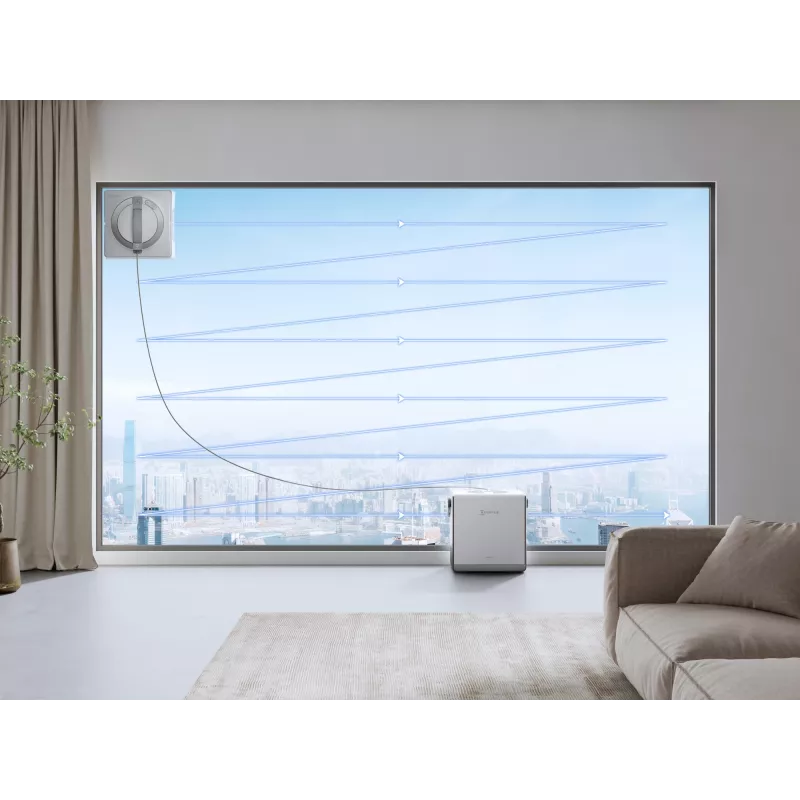 Robotinis langų plovimo robotas Ecovacs WINBOT W2 PRO OMNI, 4500 mAh