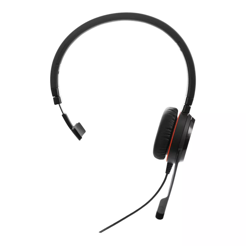 Jabra EVOLVE 30 II UC Mono, laidinė ausinė, 150–7000 Hz, biurui / skambučių centrui, 142 g, juoda