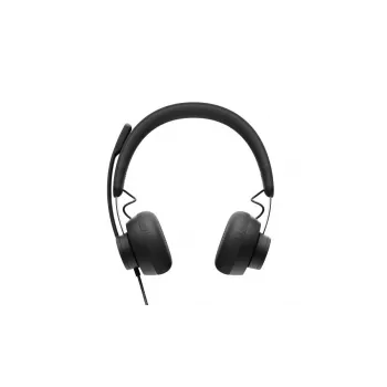 LOGITECH Zone Wired - USB-C / USB-A - Ausinės - MS Teams sertifikuotos - Juodos