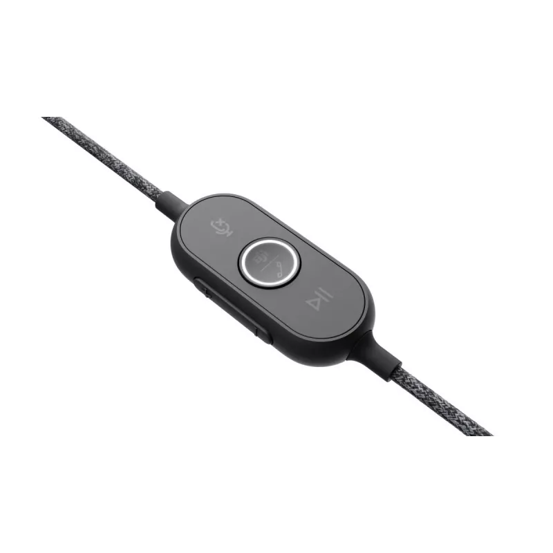 LOGITECH Zone Wired - USB-C / USB-A - Ausinės - MS Teams sertifikuotos - Juodos